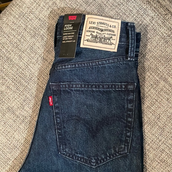 Levi's Denim - Levi’s Wellthread Collection High Loose W25x29